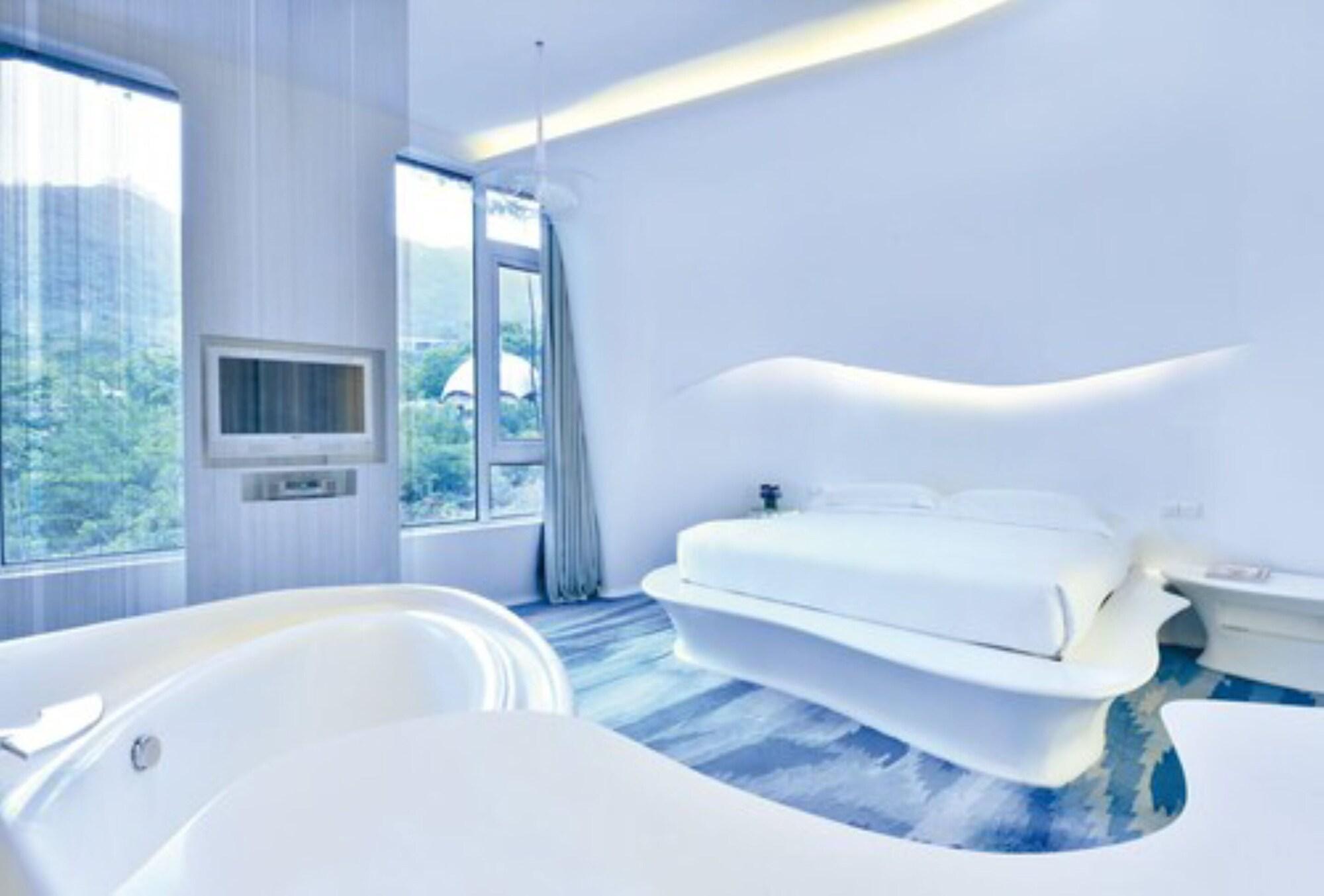 Otique Aqua Hotel Shenzhen Bagian luar foto